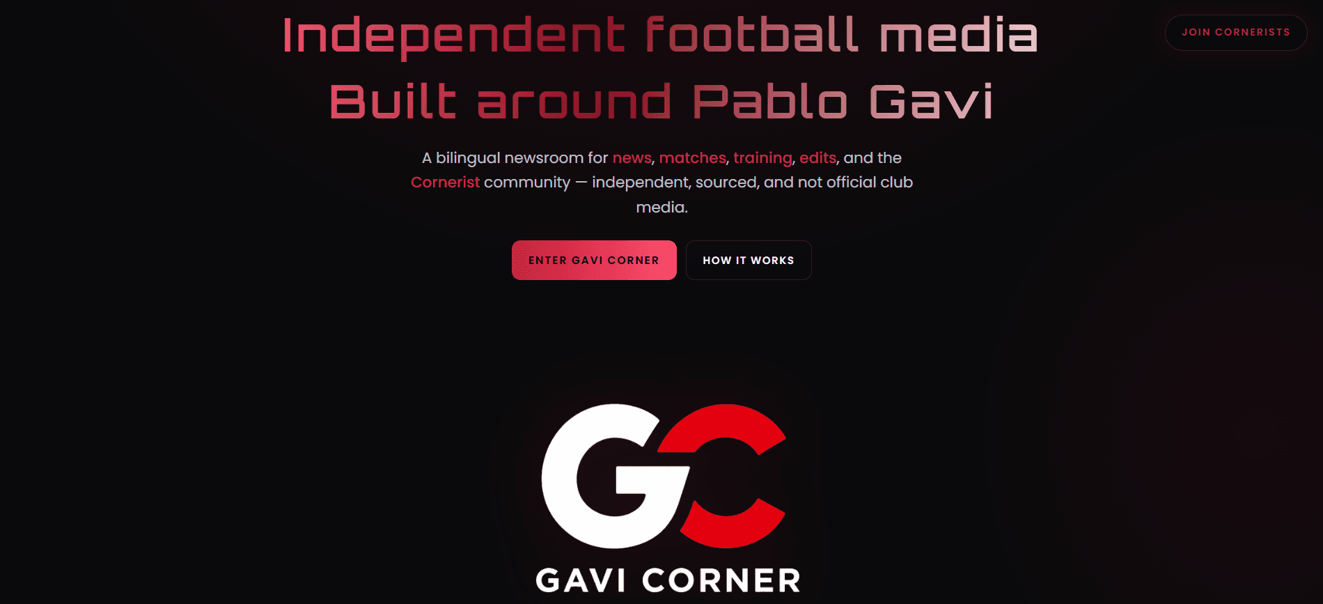 Gavi Corner screenshot